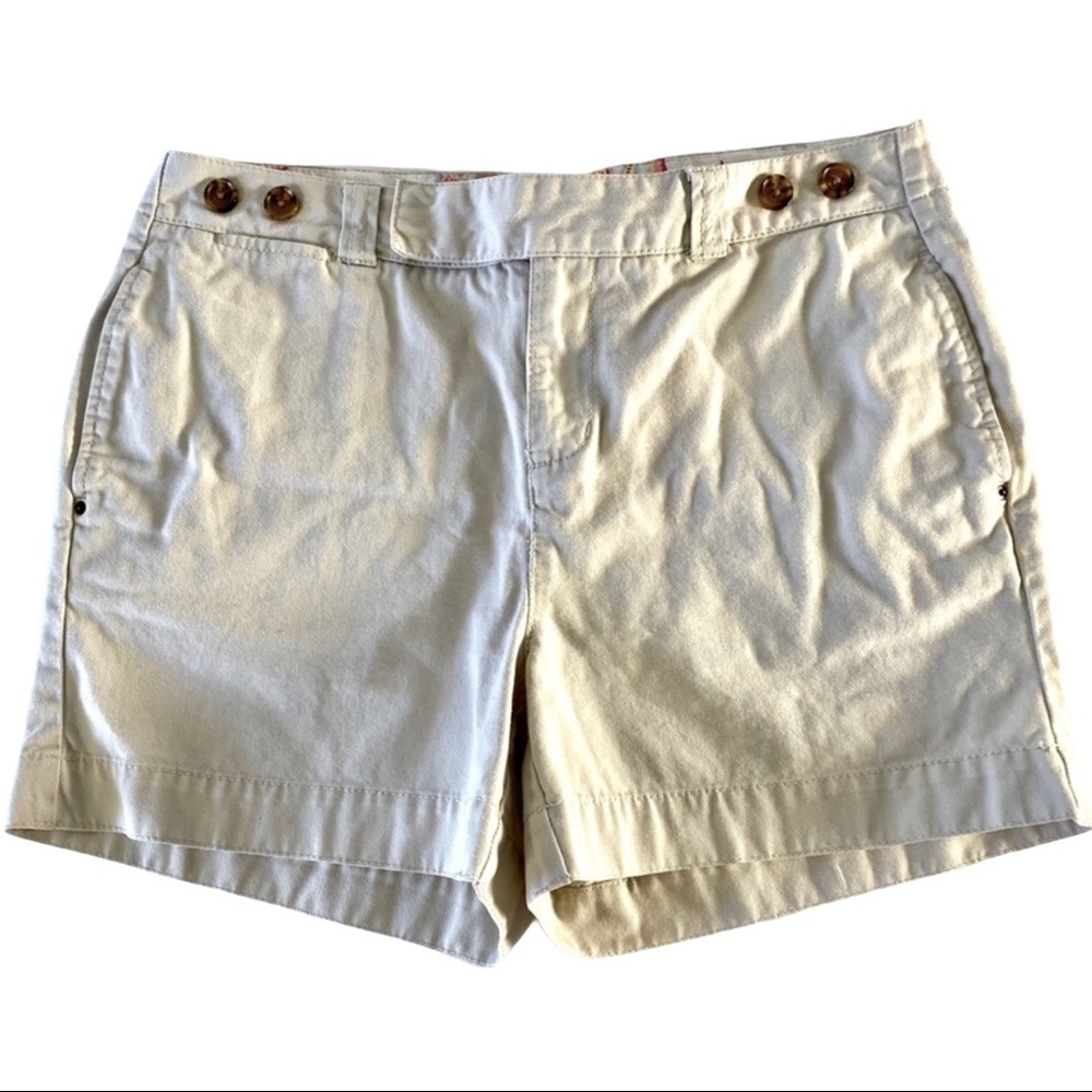 Tommy Hilfiger Khaki Chino Women’s Sz 10 Shorts